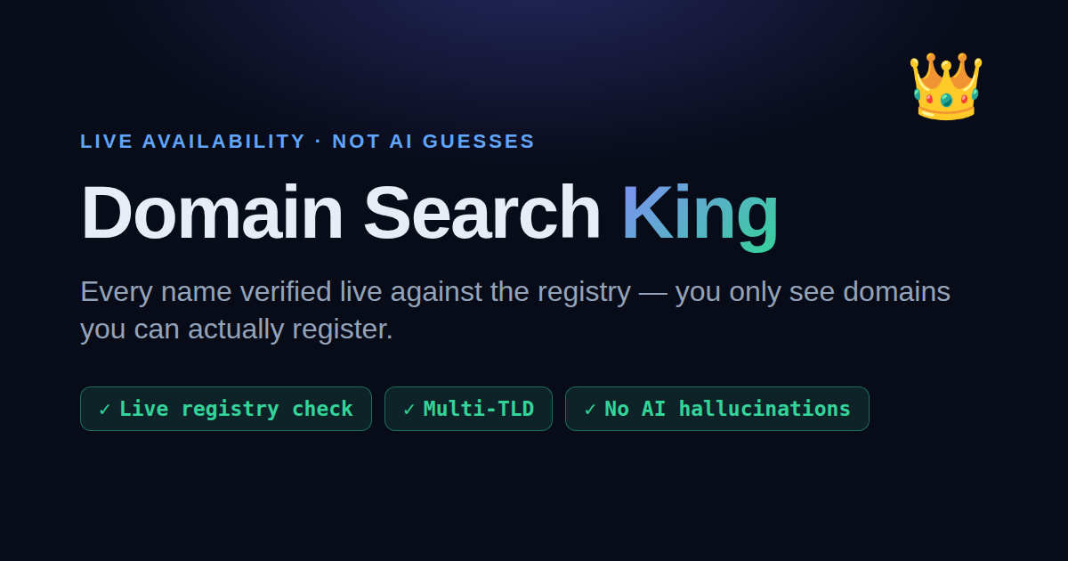 Domain Search King preview